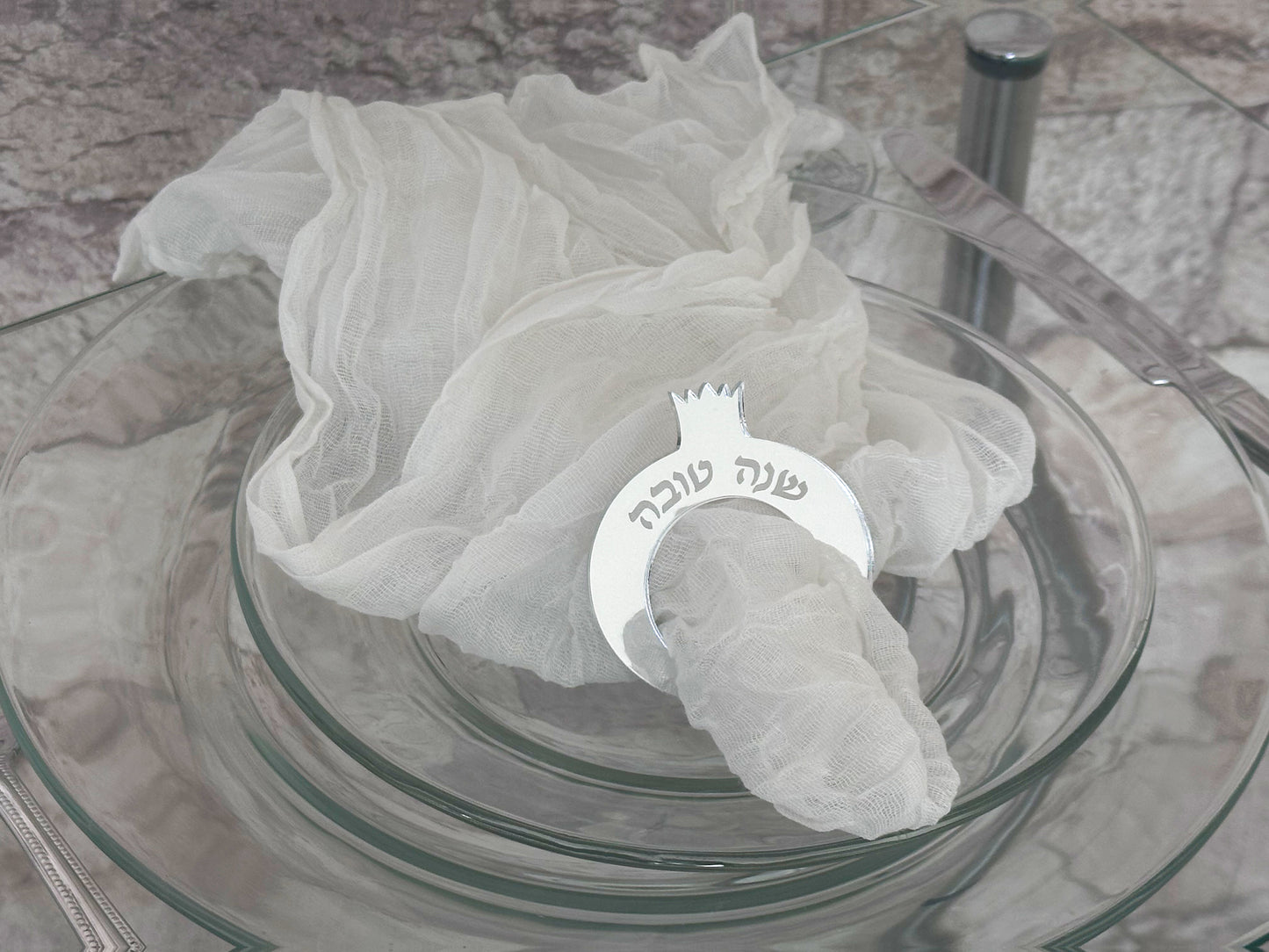 Personalized Pomegranate Napkin Ring
