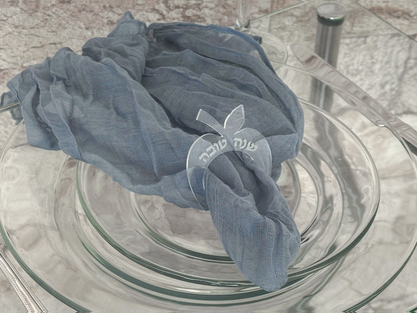 Personalized Apple Napkin Ring