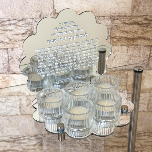 Clamshell Shabbat Candles