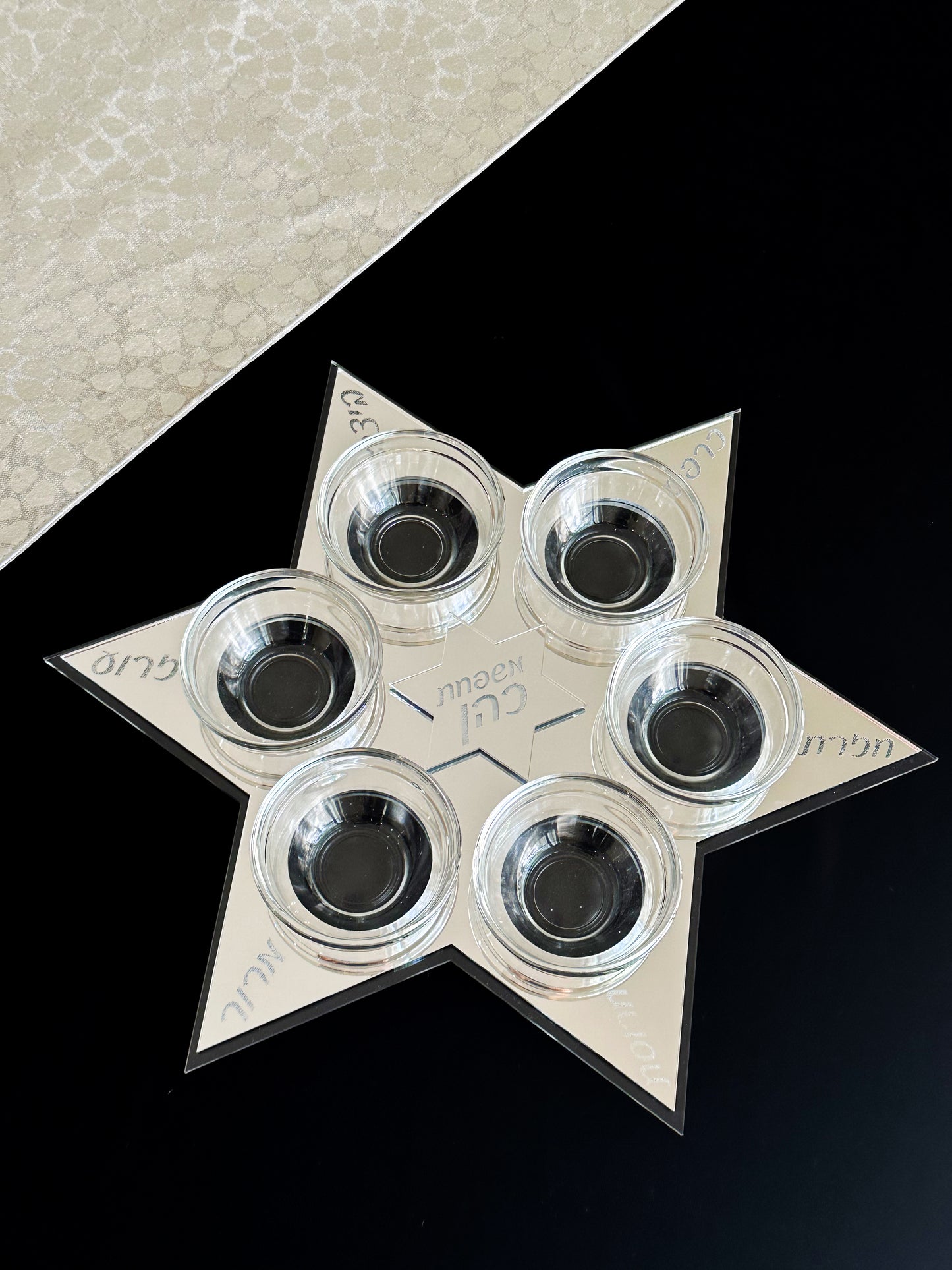 Magen David Passover Seder Tray