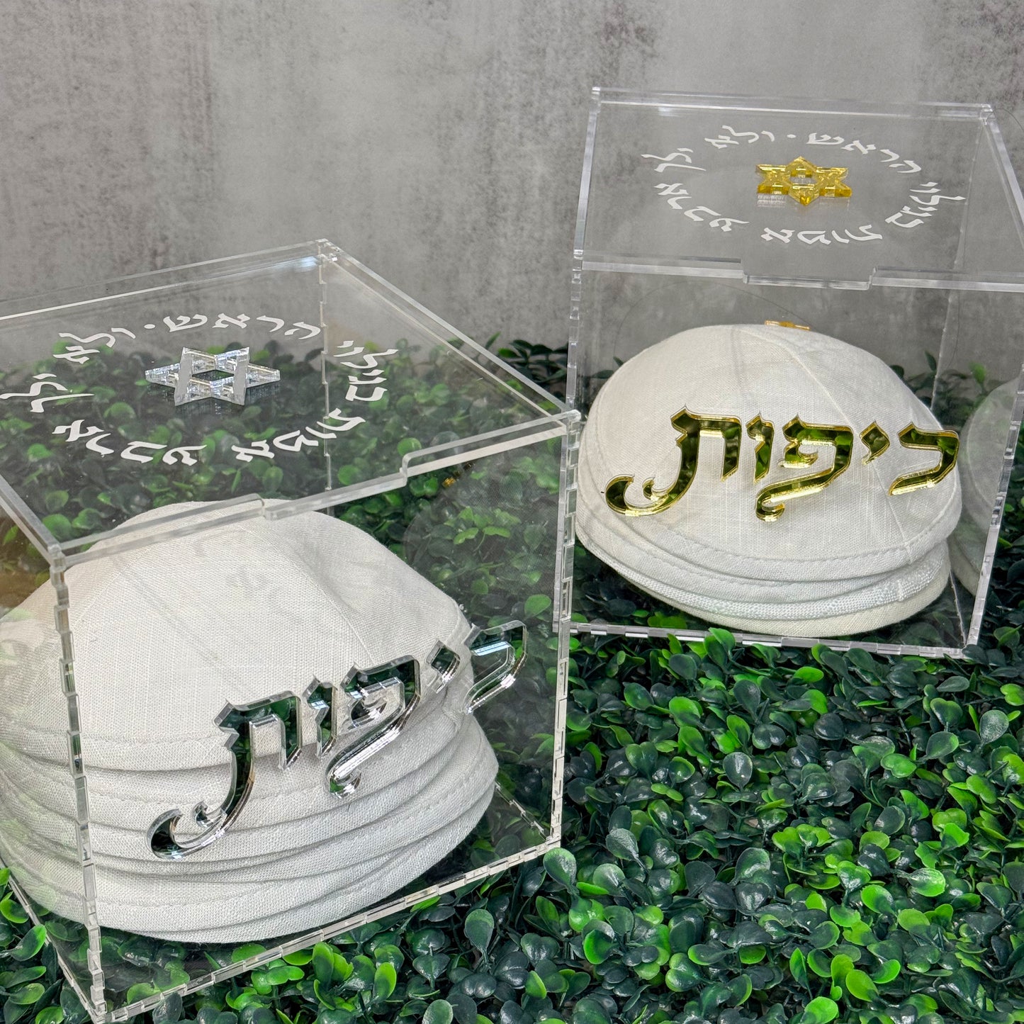 Acrylic Kippa Box