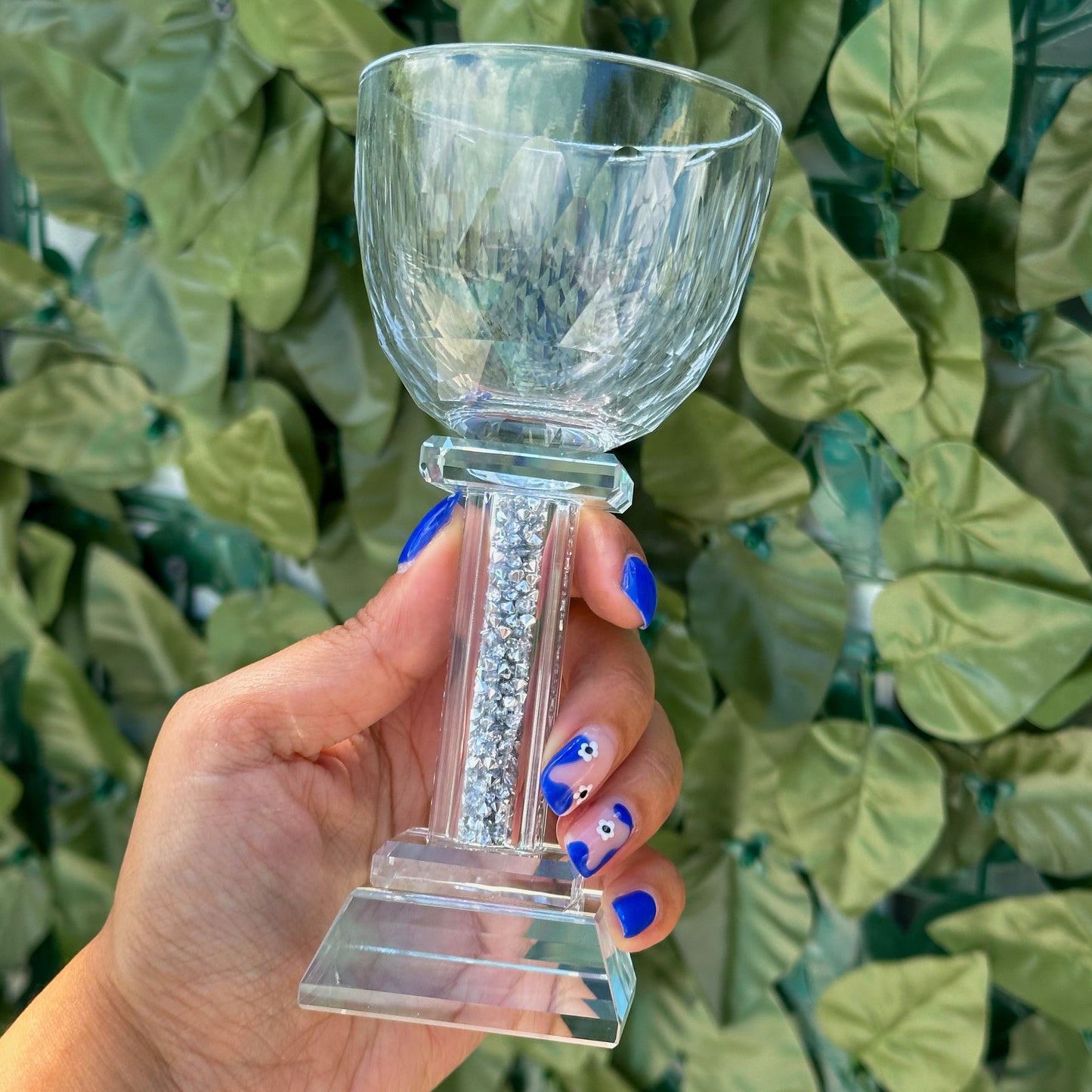 Personalized Wavy Kiddush Cup Tray