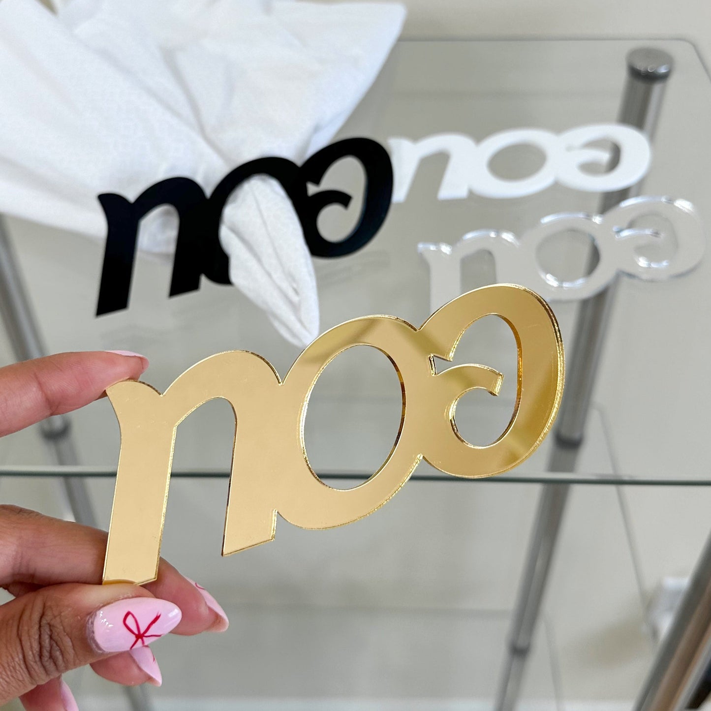 4 Pack Pesach Napkin Rings