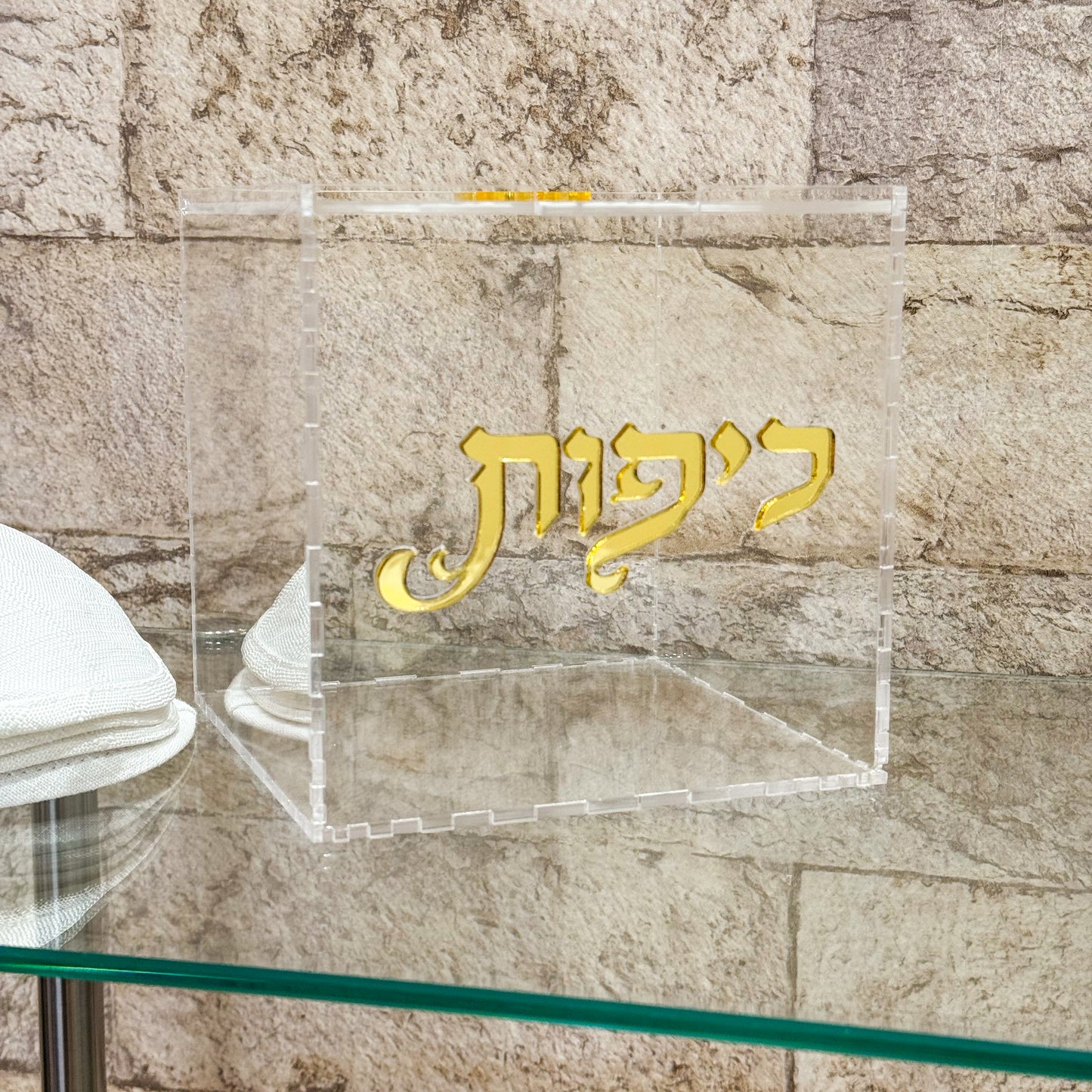Personalized Acrylic Kippa Box