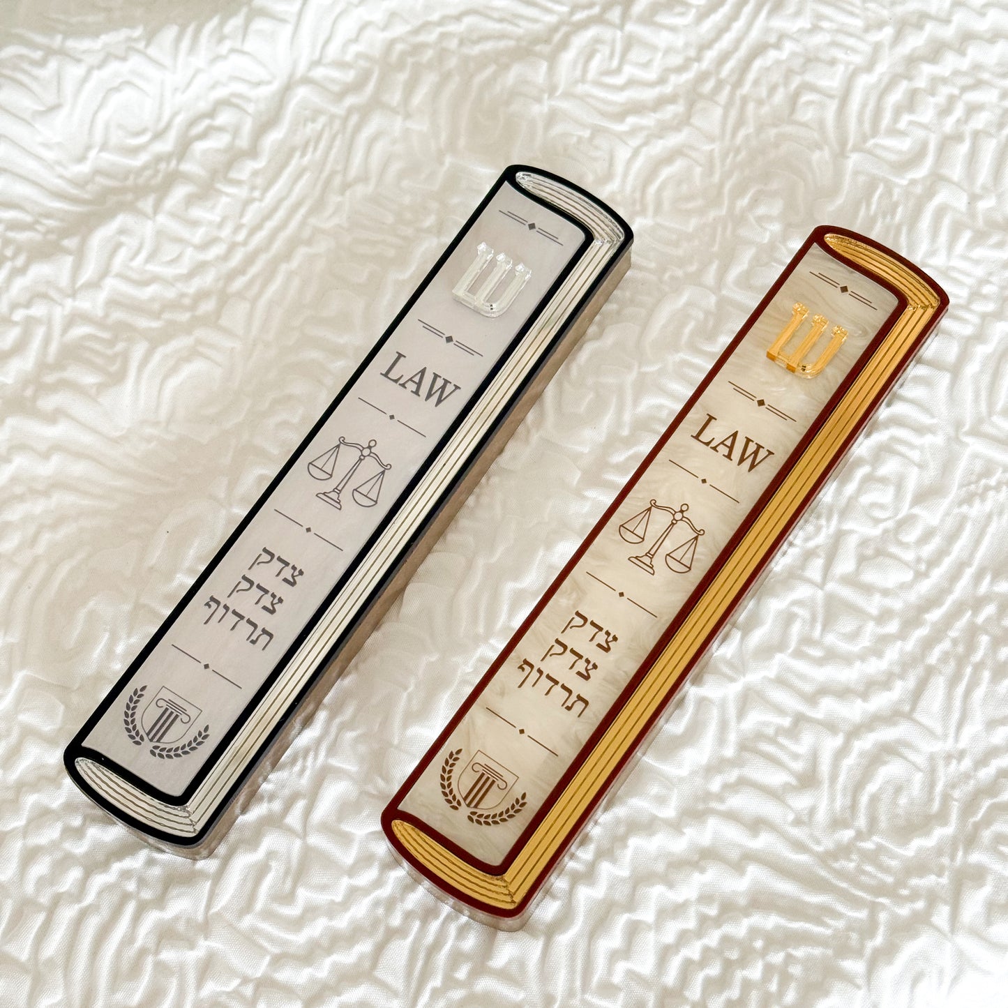 Law Book Mezuzah for Lawyers