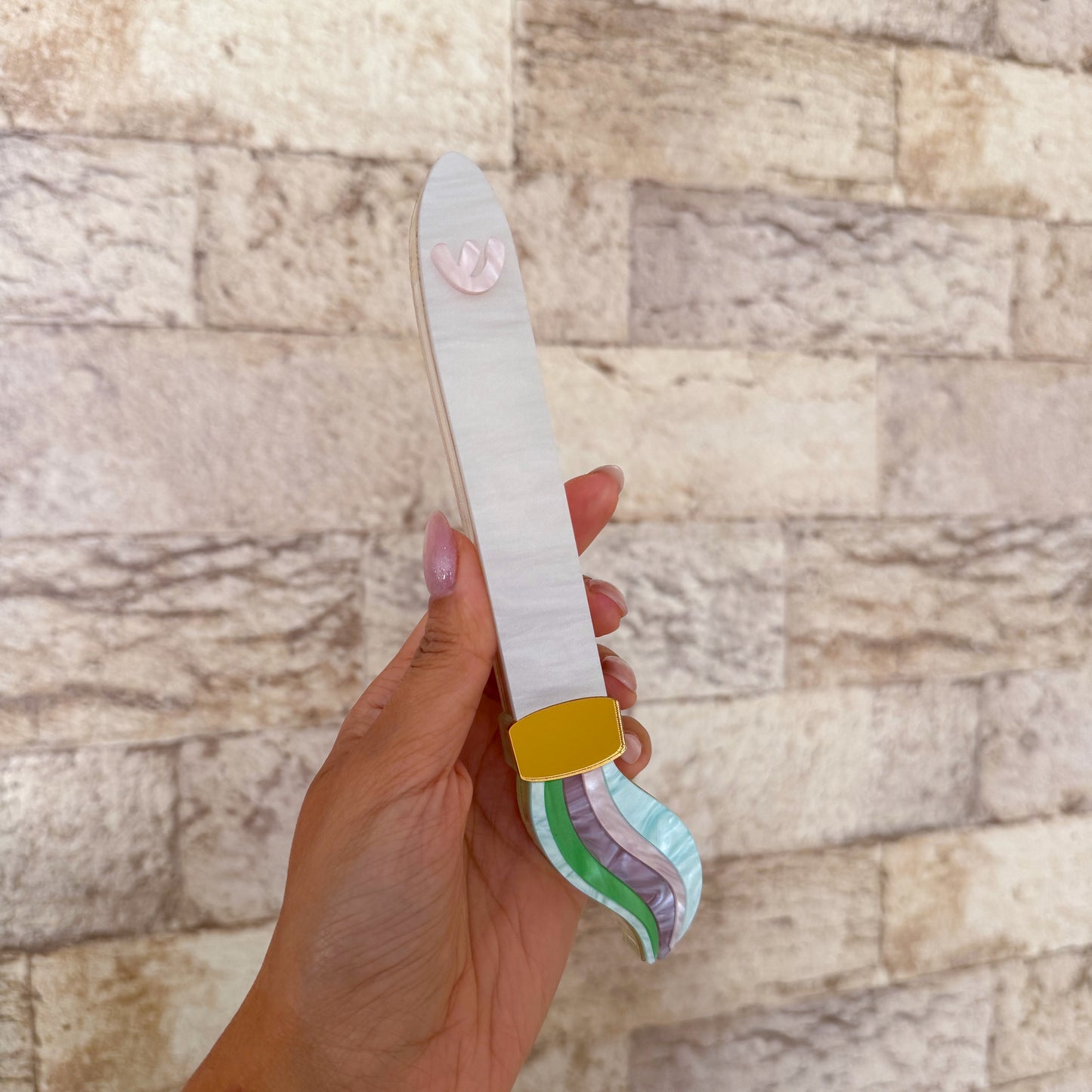 Artist Paintbrush Mezuzah