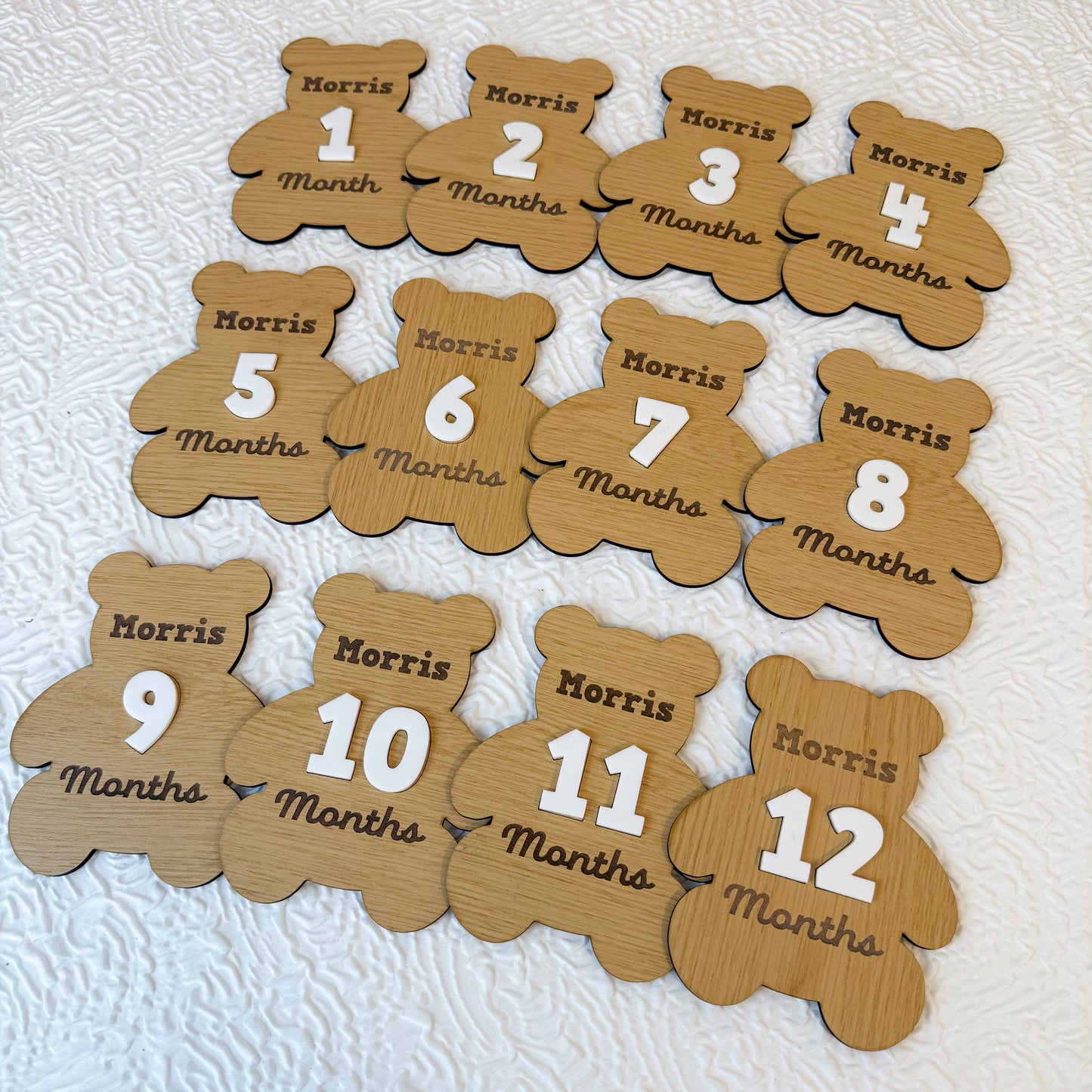 Personalized Bear Baby Gift Set