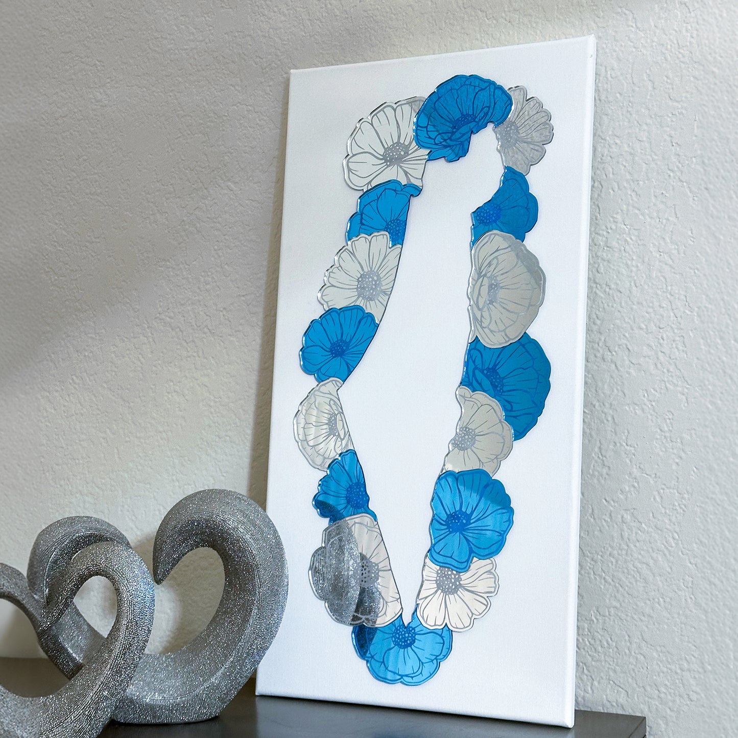 Flower Israel Canvas 12x24"