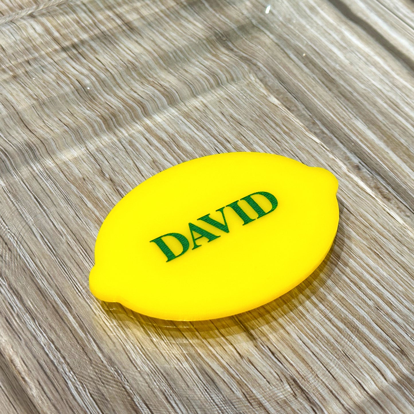 Sukkot Etrog Name Place Cards