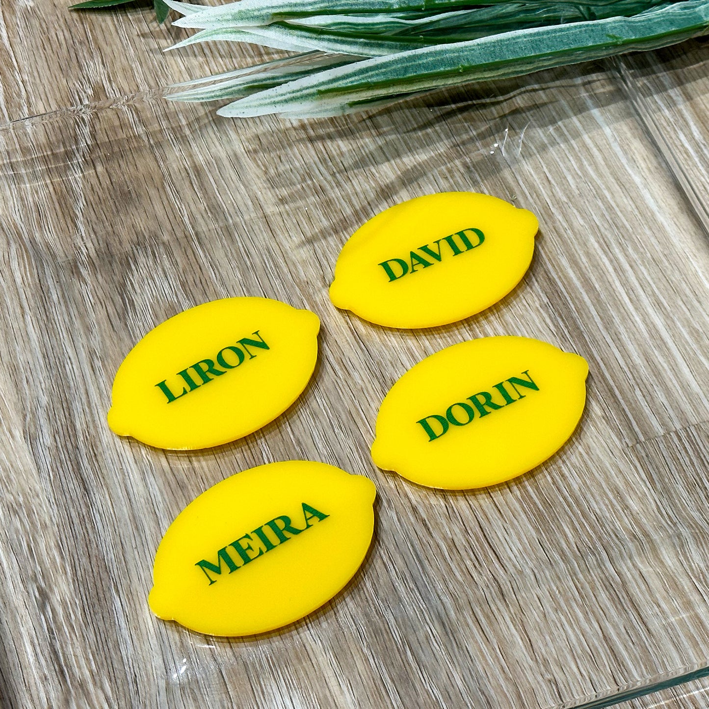 Sukkot Etrog Name Place Cards