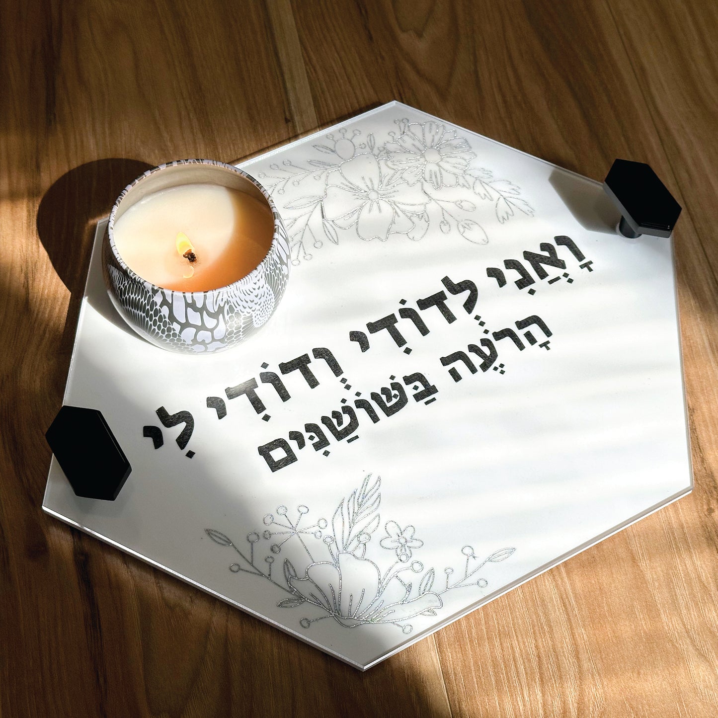 ANI LE DODI Acrylic Tray with Handles