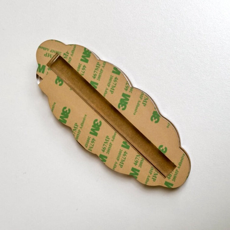 Challah Shaped Mezuzah Cover