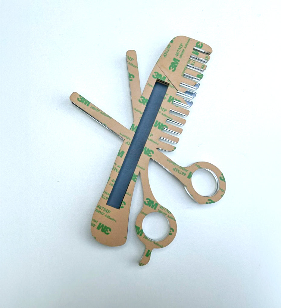 Scissors/Comb Shaped Mezuzah Cover