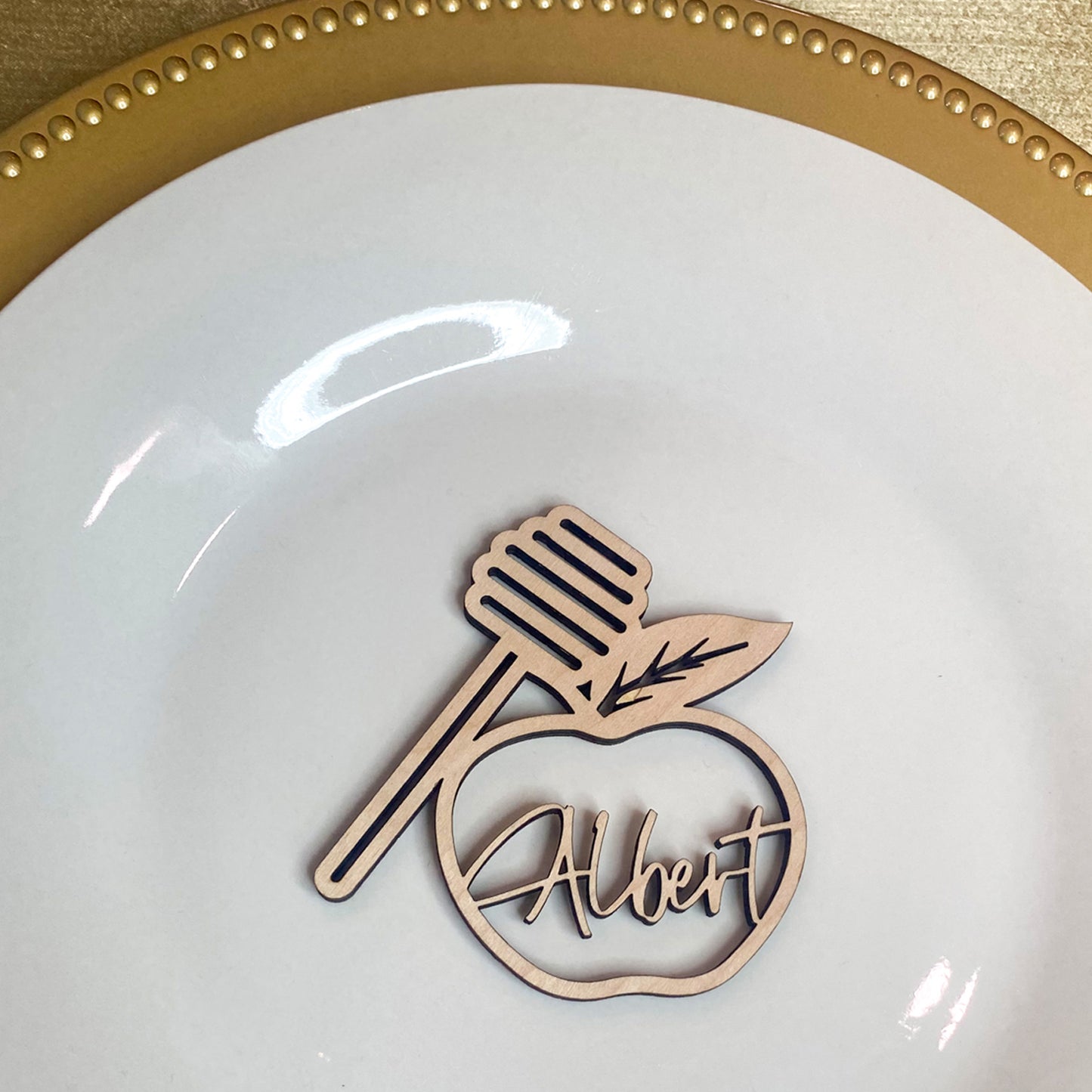 Personalized Rosh Hashanah Place Cards