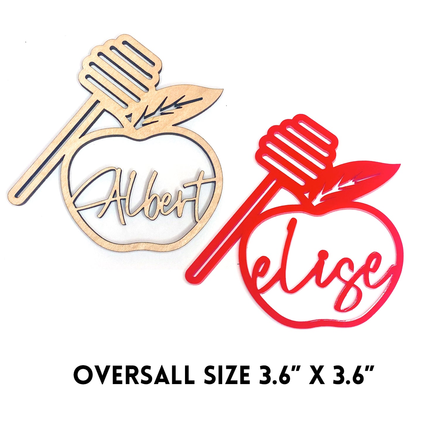 Personalized Rosh Hashanah Place Cards