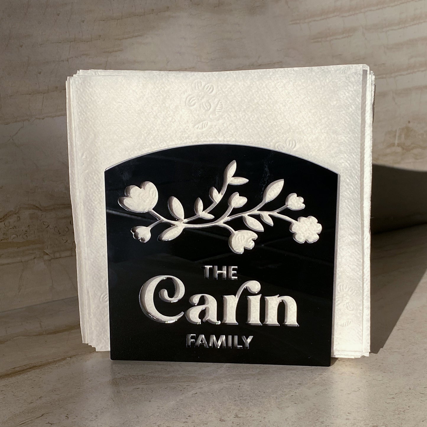 Personalized Napkin Holder