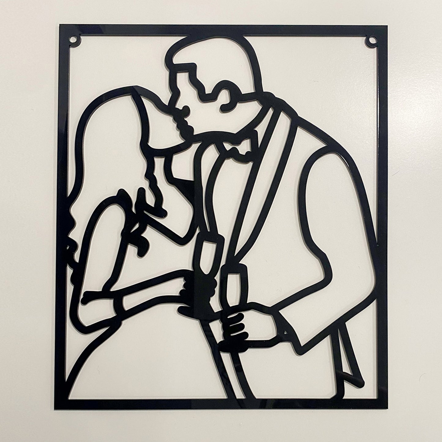 Custom Line Drawing Acrylic Wall Art
