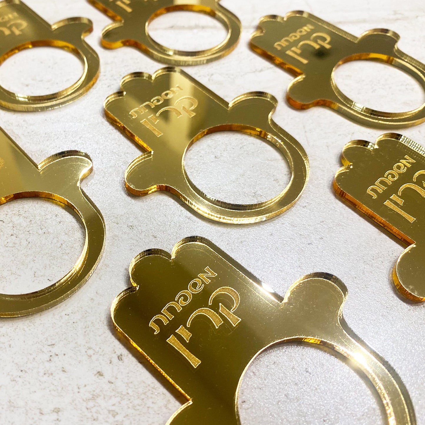 Personalized Hamsa Napkin Ring