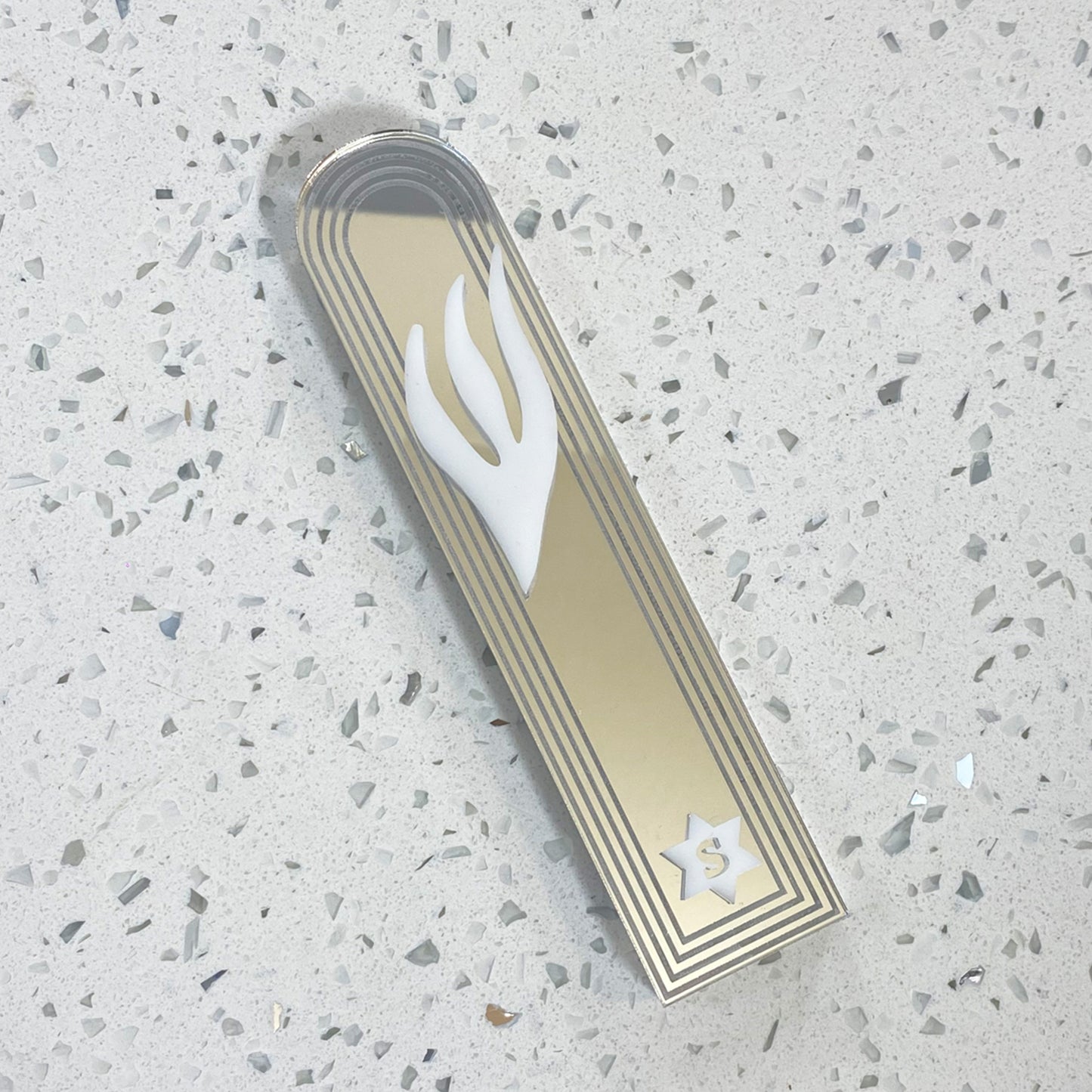 Personalized Arch Mezuzah Case