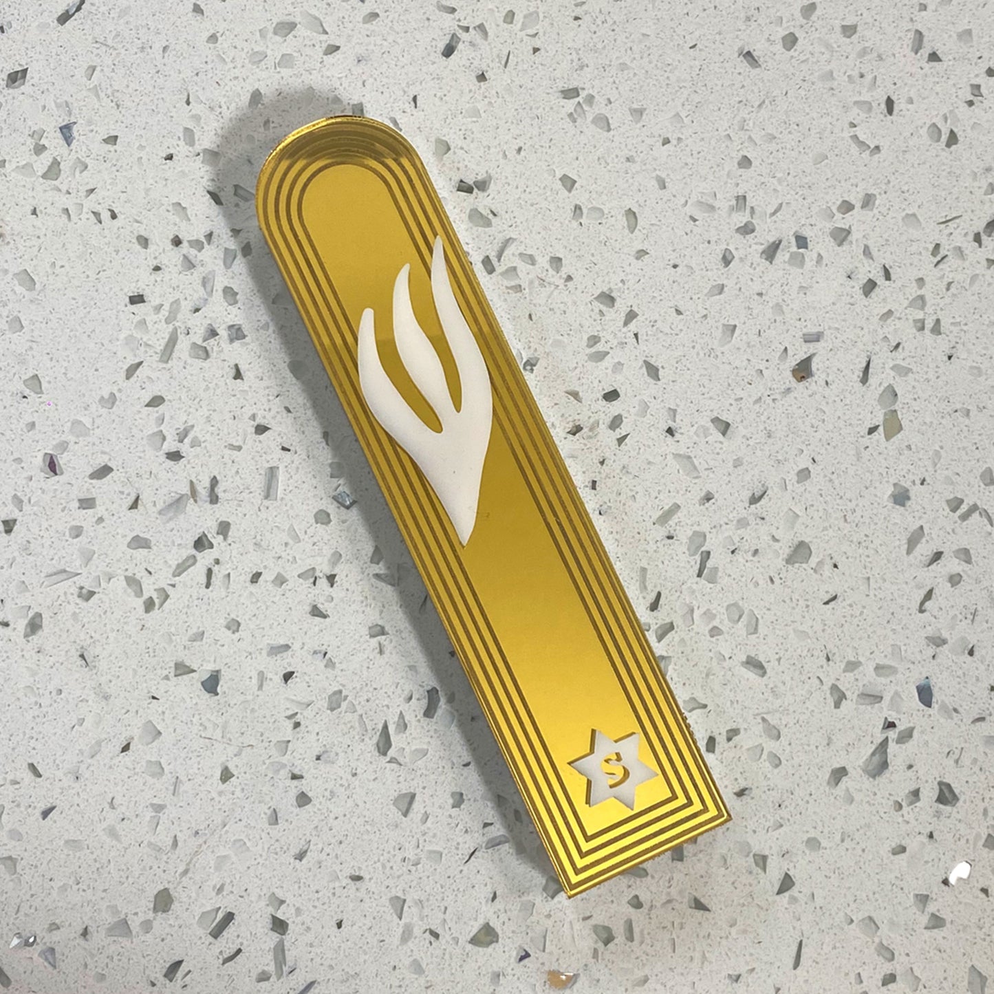 Personalized Arch Mezuzah Case