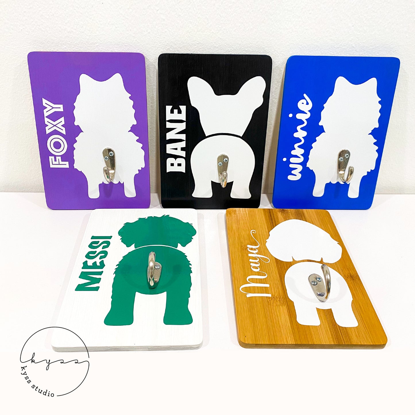 Personalized Dog Leash Holder