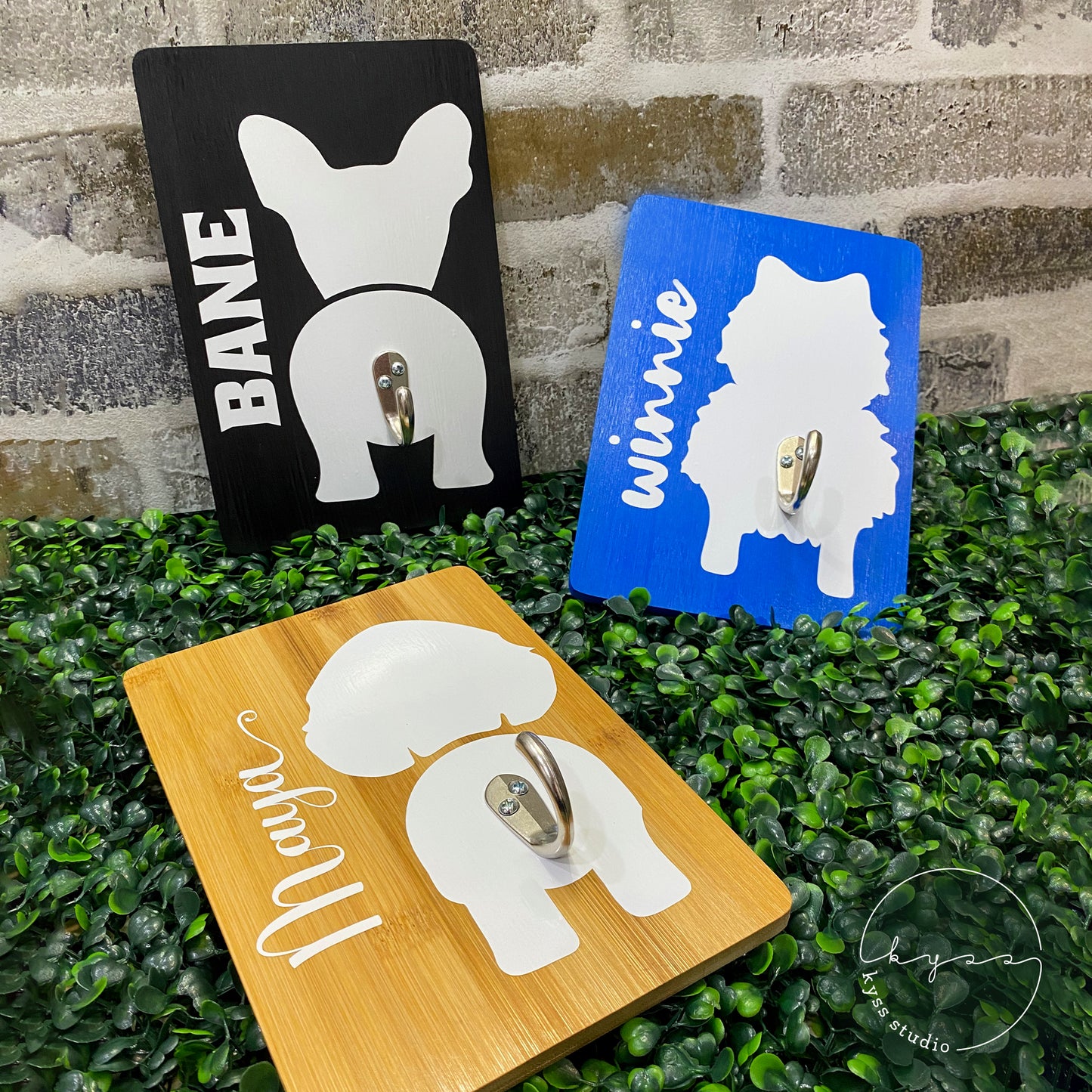 Personalized Dog Leash Holder