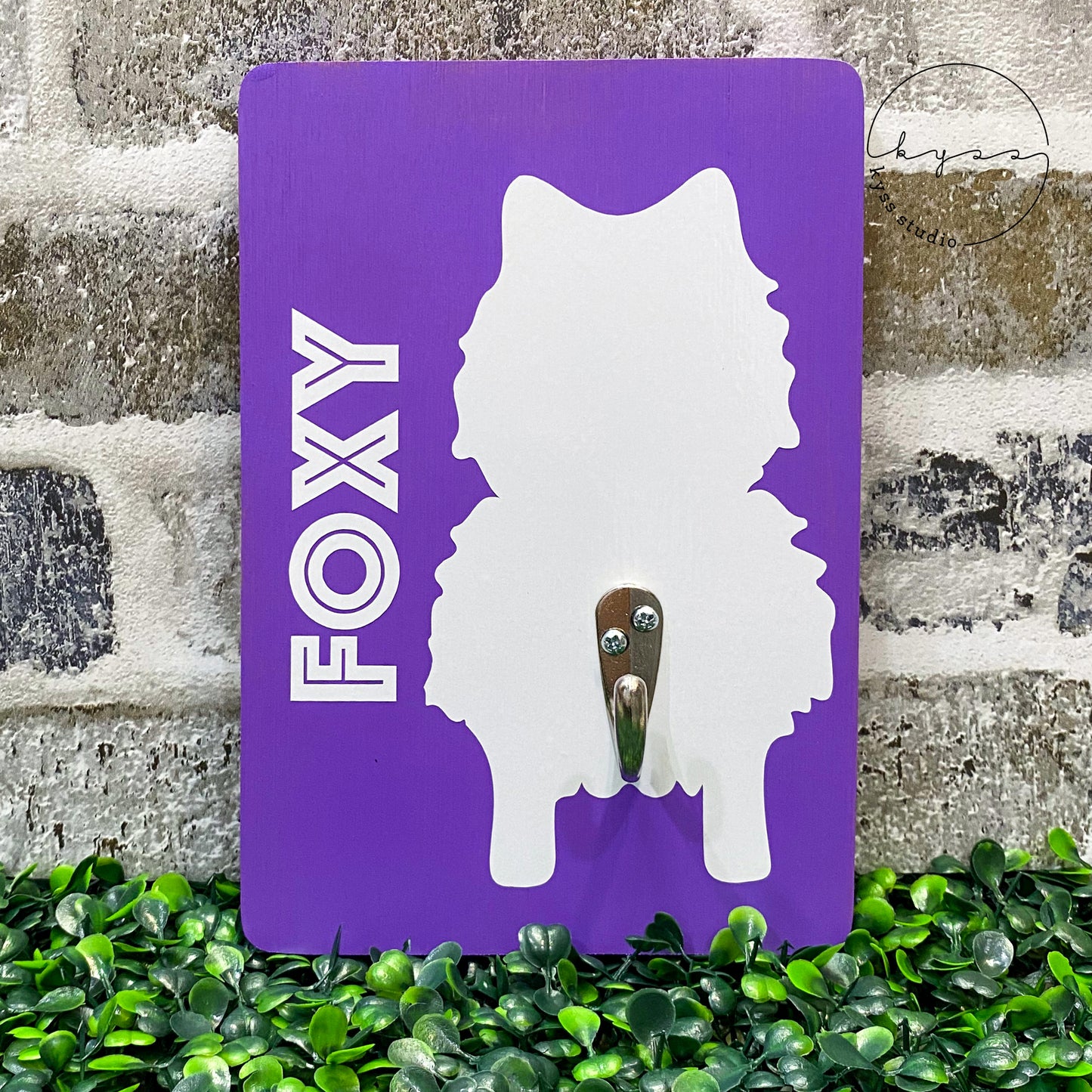 Personalized Dog Leash Holder