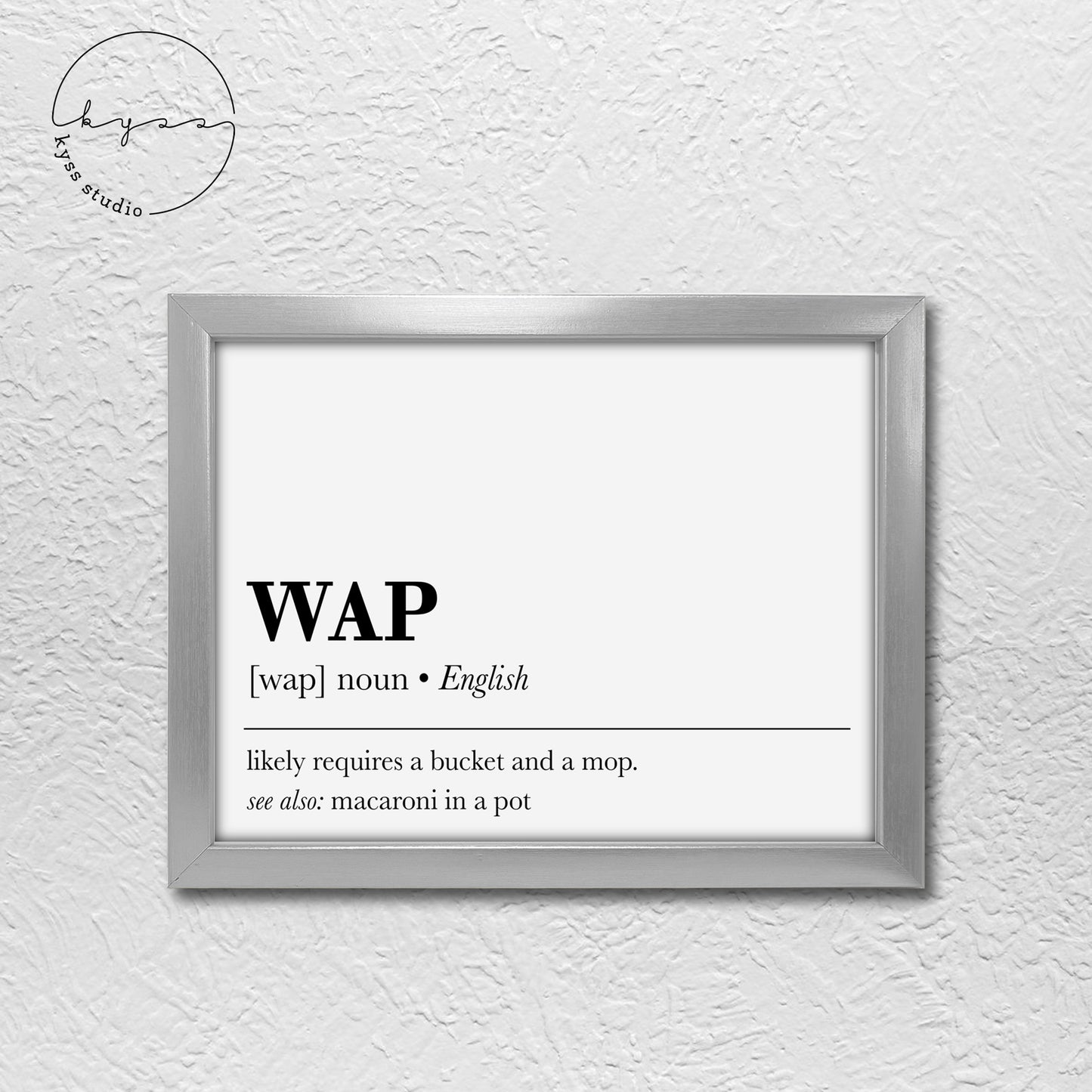 Witty Definition Wall Signs