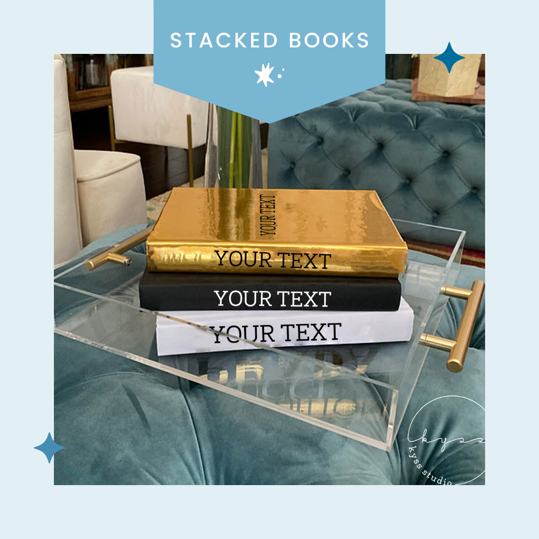 Stacked Books