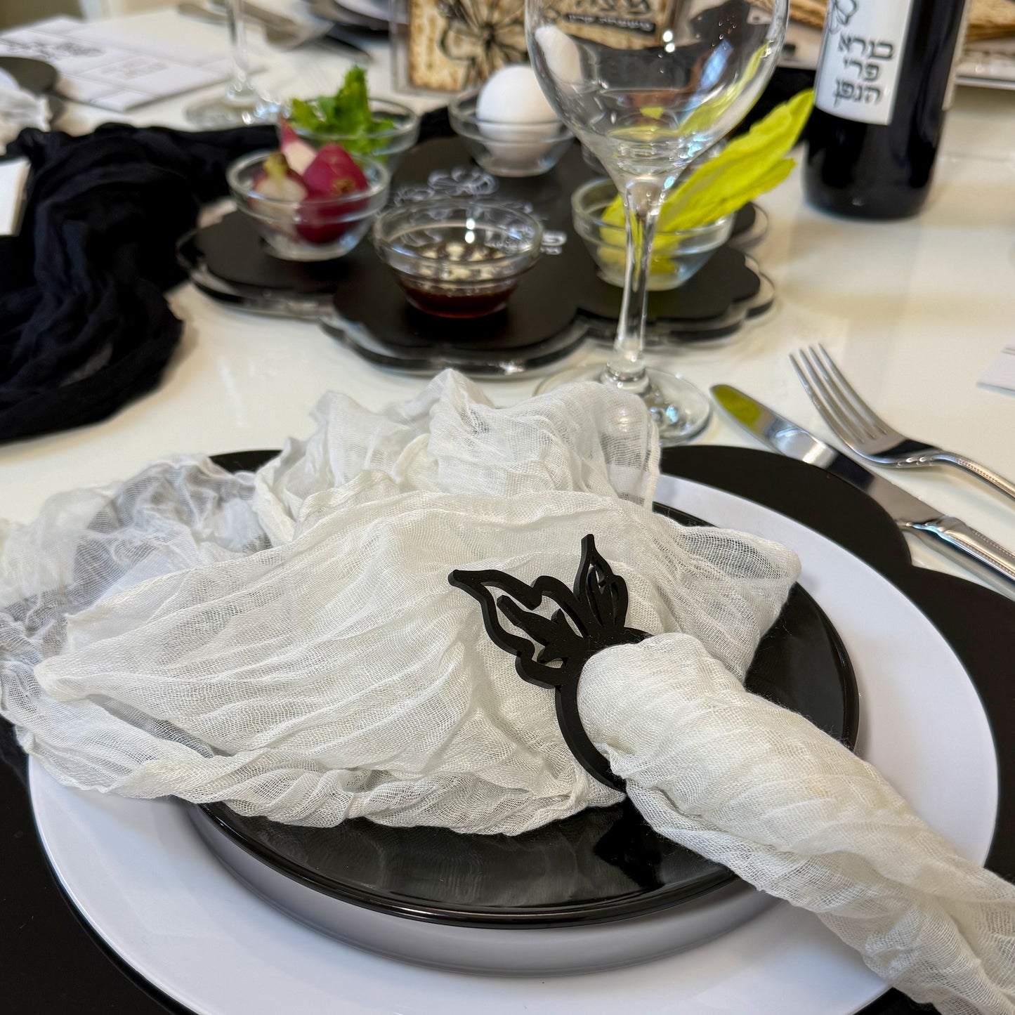 Floral Napkin Ring