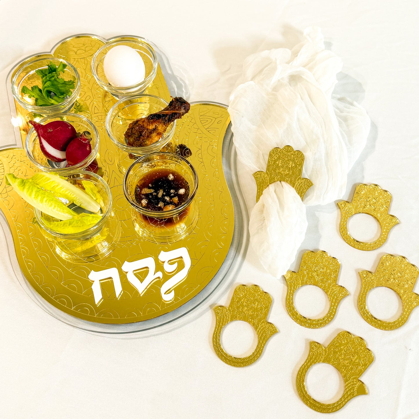 Hamsa Seder Plate