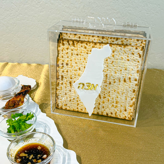 Israel Matzah Box