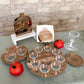 Personalized Rimon Simanim Plate- Bronze Mirror Acrylic