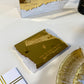 Personalized Kiddush Cup/Wine Bottle Tray (Gold)