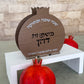 Personalized Rimon Napkin Holder – Walnut Wood