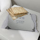 Personalized Matzah-Edge Matzah Tray (White/Silver)