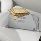 Personalized Matzah-Edge Matzah Tray (White/Silver)