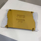Personalized Matzah-Edge Matzah Tray (White/Gold)