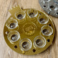 Personalized Rimon Simanim Plate- Gold Mirror Acrylic