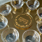 Personalized Rimon Simanim Plate- Gold Mirror Acrylic