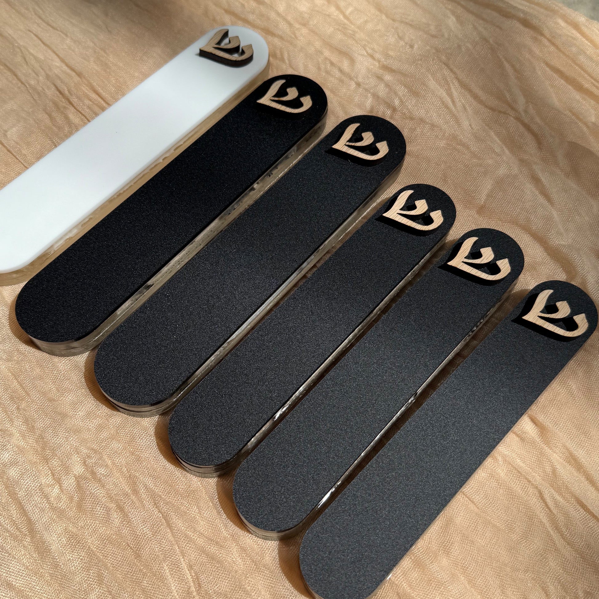Matte Oval Mezuzah