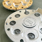 Personalized Rimon Simanim Plate- Silver Mirror Acrylic