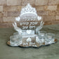 4 Candle Personalized Shabbat Candle Holder