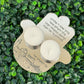 Personalized Hamsa Shabbat Candles