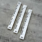 10' White Pearl Mezuzah