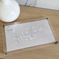 White Pearl Shabbat Challah Tray- Silver