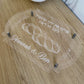 Personalized Acrylic Shabbat Challah Board