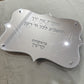 Personalized Shabbat Challah Board- Silver Hands
