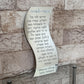 Wavy Mizmor Le Todah Plaque