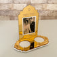 Double Ner Neshama Memorial Holder